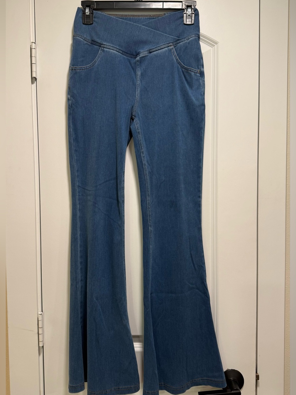 HALARA Blue Flare & Wide Leg Jeans